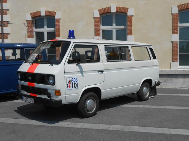 12. VW Bus Belgische Rijkswacht jaren 70