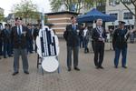 Diplomauitreiking op marktplein Apeldoorn, 24 mei 2013