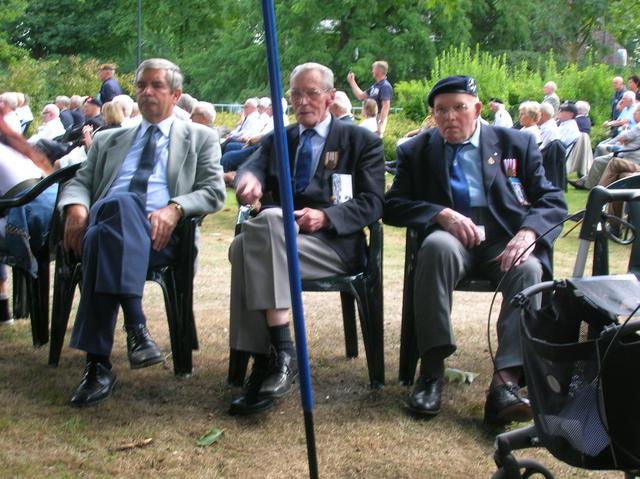 Pier, Wim en Jan - foto : Arie van Veen