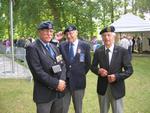 Frans, Charles en Wim -  foto : Arie van Veen